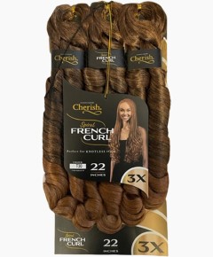 Cherish Syn 3X Spiral Pre Stretched French Curl Braid