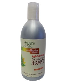 Hawaiian Silky Apple Cider Vinegar Charcoal Activated Shampoo
