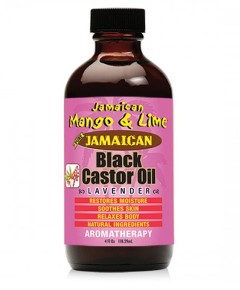 Jamaican Mango And Lime Black Castor Oil Lavender